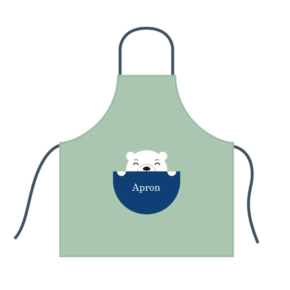 Кухонный Фартук с мультяшным рисунком модный фартук для дома кухни