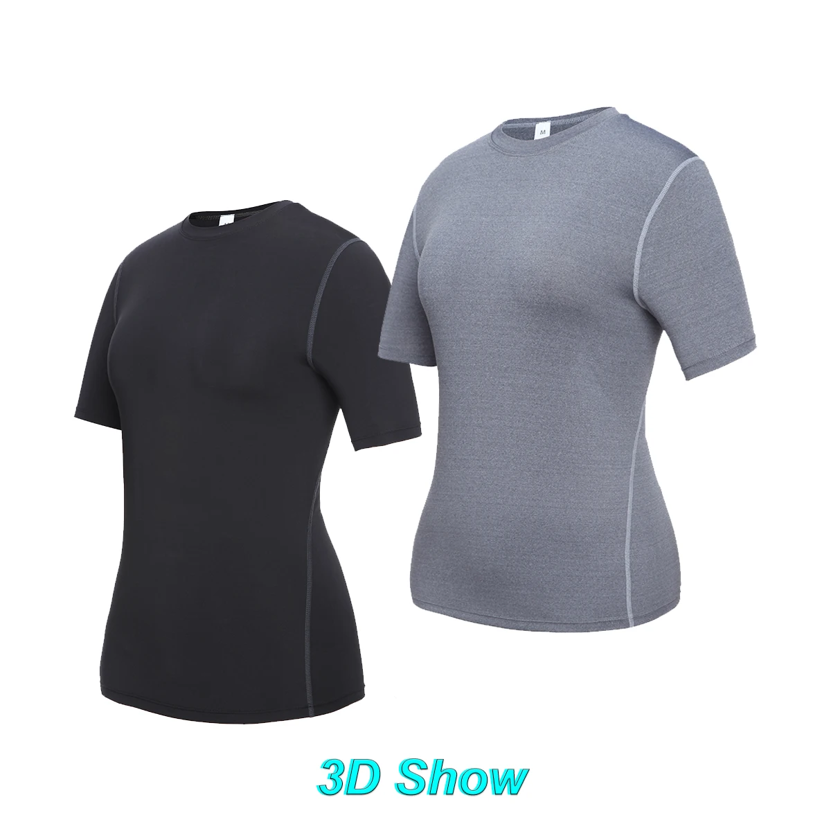 Женская футболка Спортивная рубашка бесшовный топ спортивная одежда для фитнеса