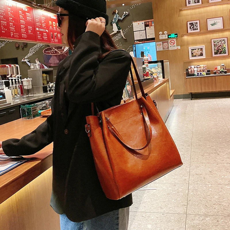 Роскошные дамские сумочки REALER из кожи качественная кожаная сумка через плечо