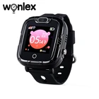 Wonlex Смарт-часы 2G WI-FI GPS трекер часы-телефон Remote Камера KT07S детей SOS анти-потерянный Детские Водонепроницаемый часы