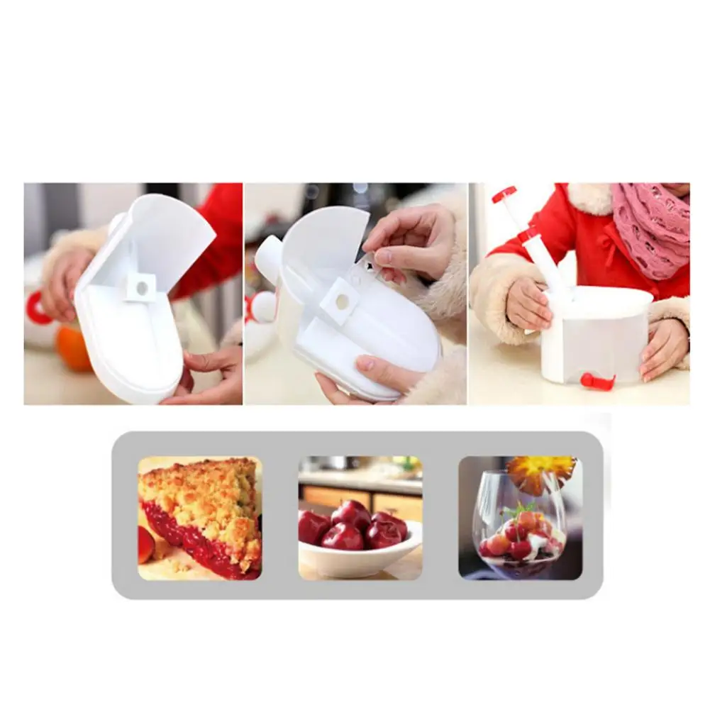 cherry pitters tool cherry stoner multifunctional corer remover machine fruit pitter kitchen gadgets tool for cherries olive free global shipping