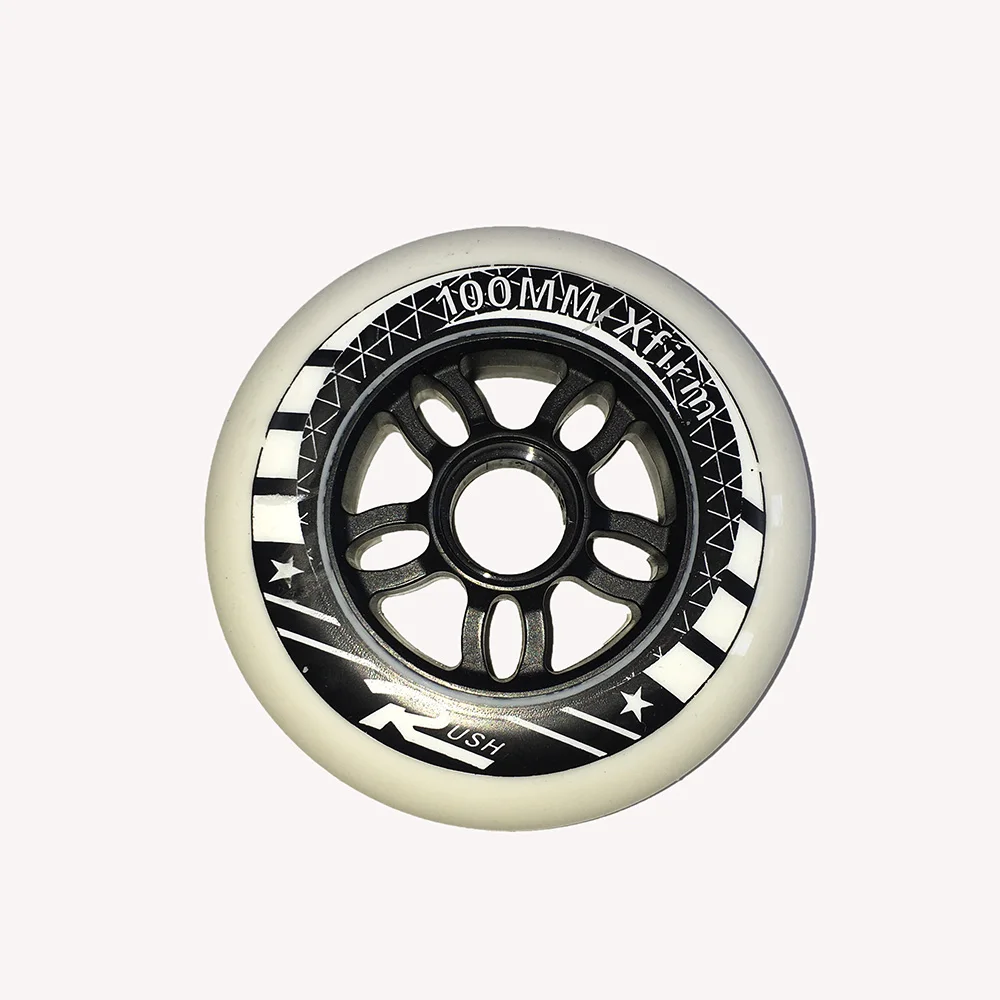 Однокомпонентные роликовые колеса раздвижные для катания на коньках PP 90 мм 100 110