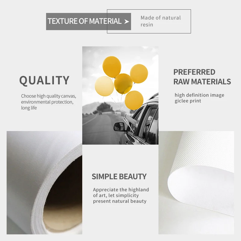 Картина с природным пейзажем настенный Декор для дома на холсте Скандинавский