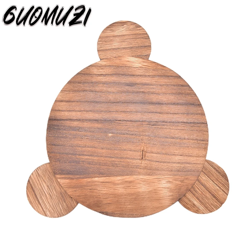 

Hot Astrology Pentagram Wood Candlestick Board games Pentacle Altar Plate Triquetra Wooden Divination Wicca Ceremony Accessories