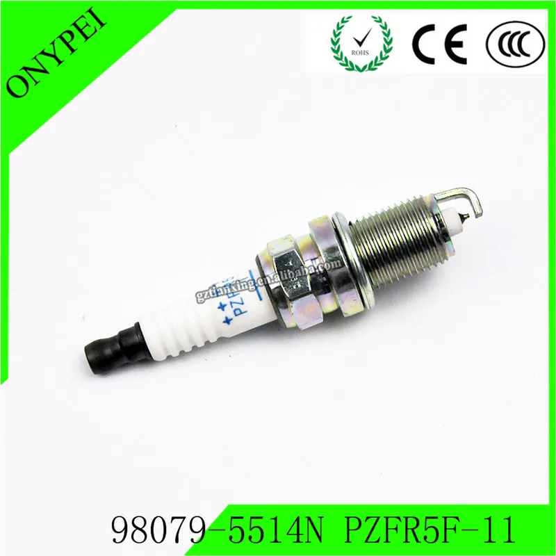 6 шт. 98079-5514N PZFR5F-11 иридиевая Свеча зажигания для Honda Odyssey Pilot Acura CL 980795514N PZFR5F11 98079 5514N