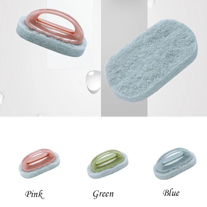 1 шт с ручкой щетка для ванны плитки обеззараживание кухни волшебный горшок губка