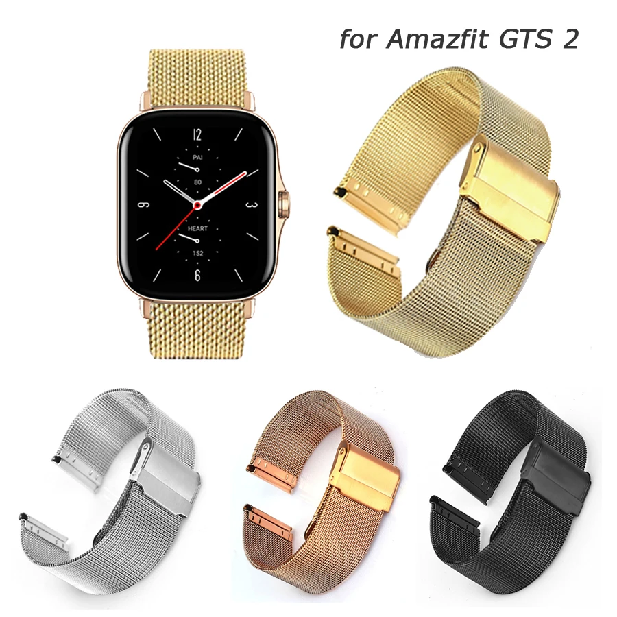 

Силиконовый браслет для смарт-часов Amazfit GTS Bip GTR 42 мм, 20 мм