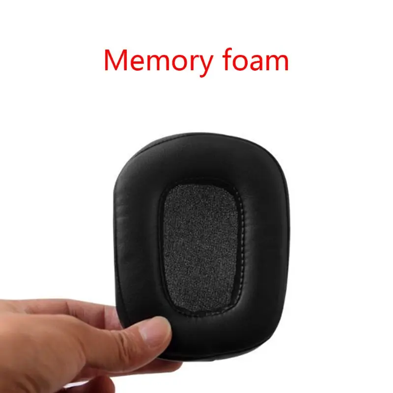 

1Pair Leather Ear Pads Soft Foam Ear Cushion for Razer Tiamat 7.1 V2 Headset 19QA