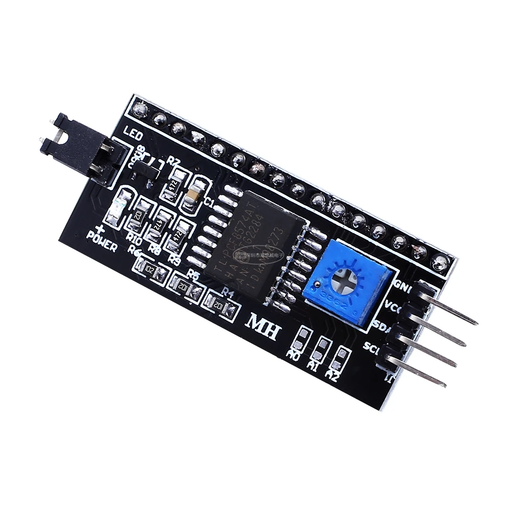 IIC I2C TWI Φ 1602 2004 LCD плата адаптера ЖК дисплея модуль преобразователя