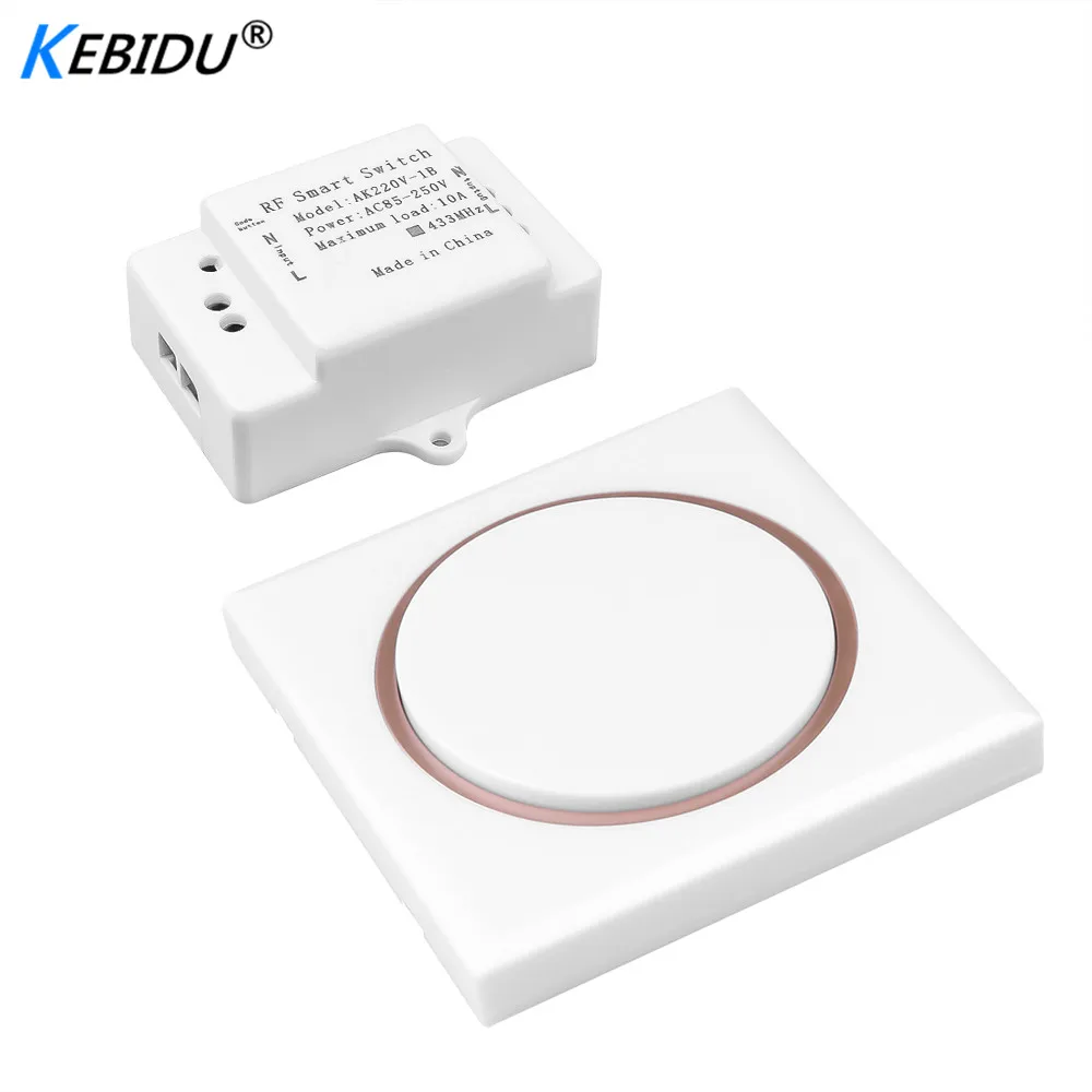 Kebidu 433 МГц беспроводной Радиочастотный пульт дистанционного управления