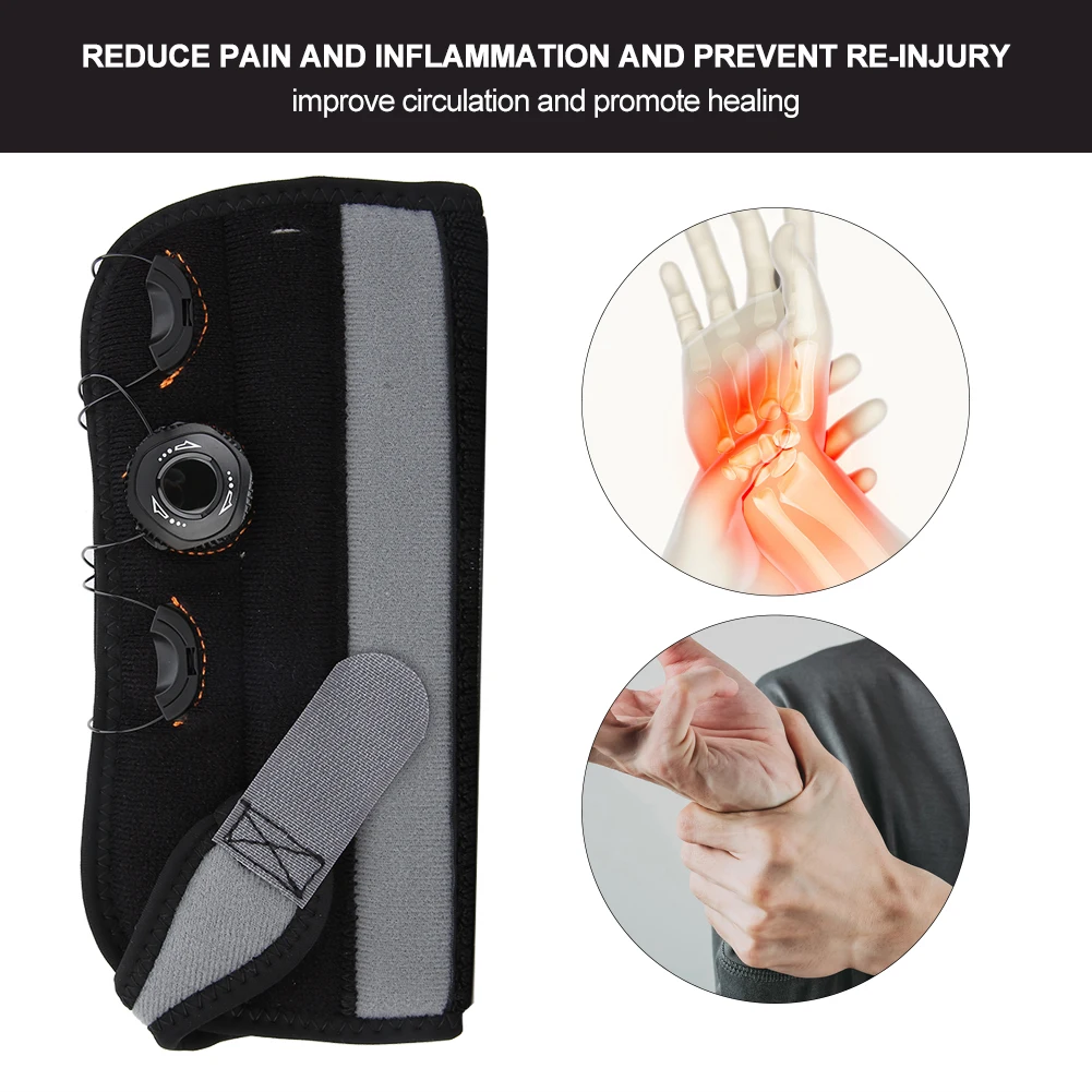 

Knob Guard Wrist Adjustable Pain Relief Wrist Support Fracture Recovery Fixing Wrap Lightweight Soft Reliable Prevent Reinjury