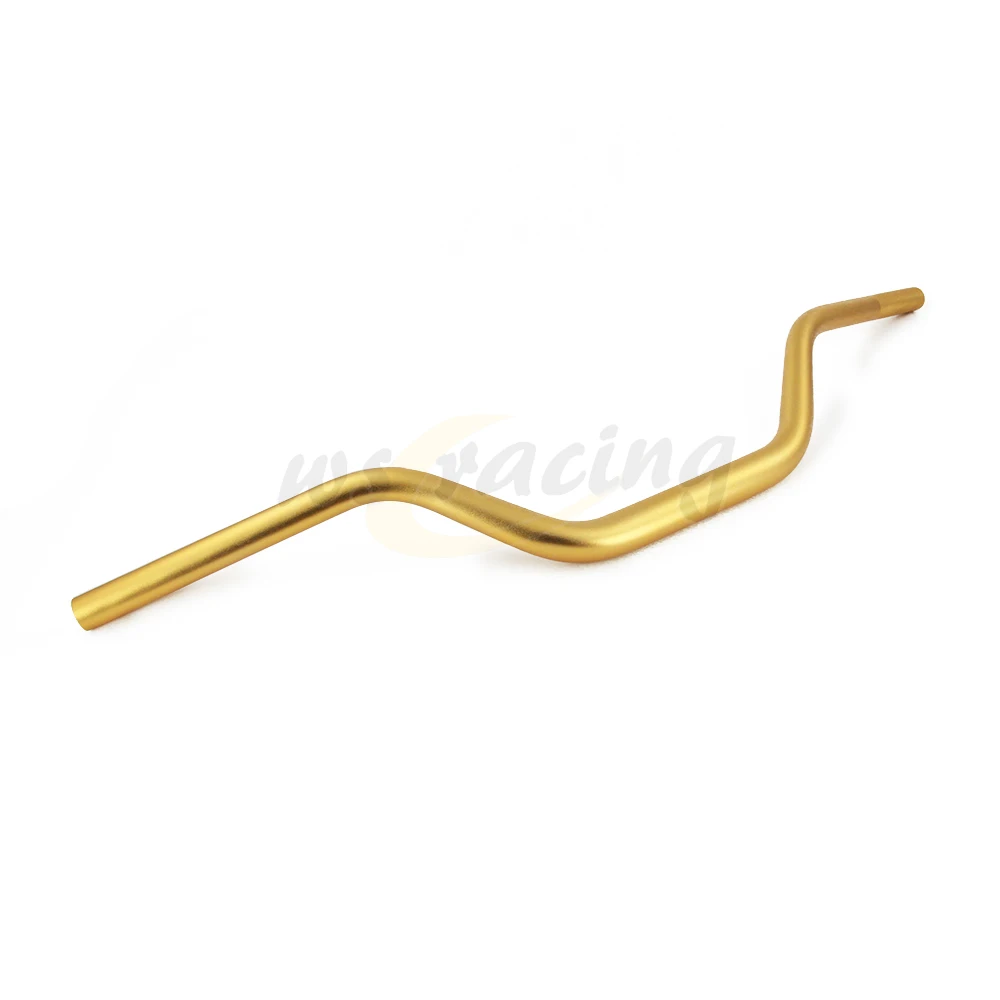 gold Мотоцикл 1 1/" 28 мм руль Жир Бар колеса средней ручкой трубы для CR XR YZ KLX KX WR RM WRF YZ F RMX RMZ KTM CRF мотокросс - Цвет: gold