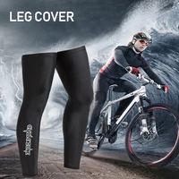 cycling leg covers sun protection leggings unisex comfortable outdoor sports mountaineering fishing long high elastic leg covers