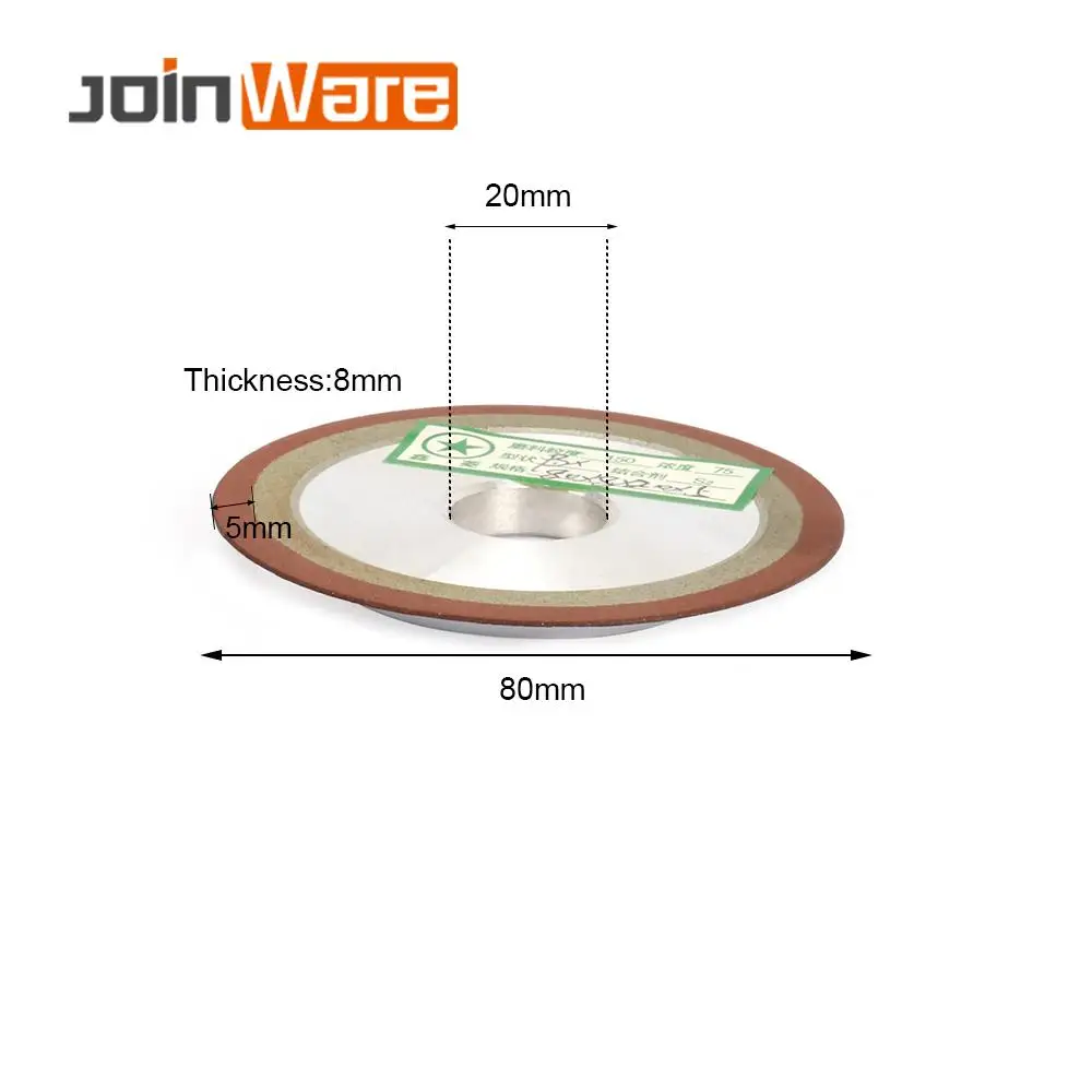 

80mm Diamond Grinding Wheel Resin Disc for Carbide Metal Grinder Grit 150