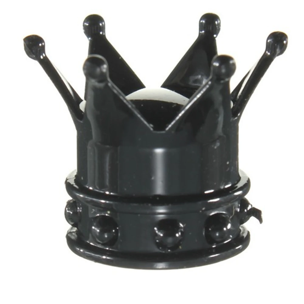 4 шт. Универсальный Корона автомобиля Стайлинг воздушный шиномонтажный клапан