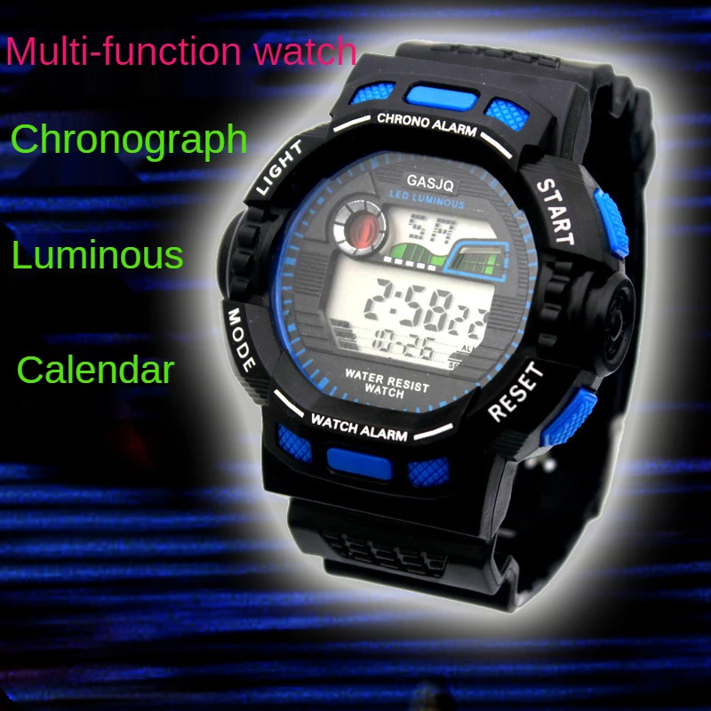 Luxury Men Digital Led Watch Date Sport Men Outdoor Electronic Watch Multifunctional Luminous Sports Watch for Men Women