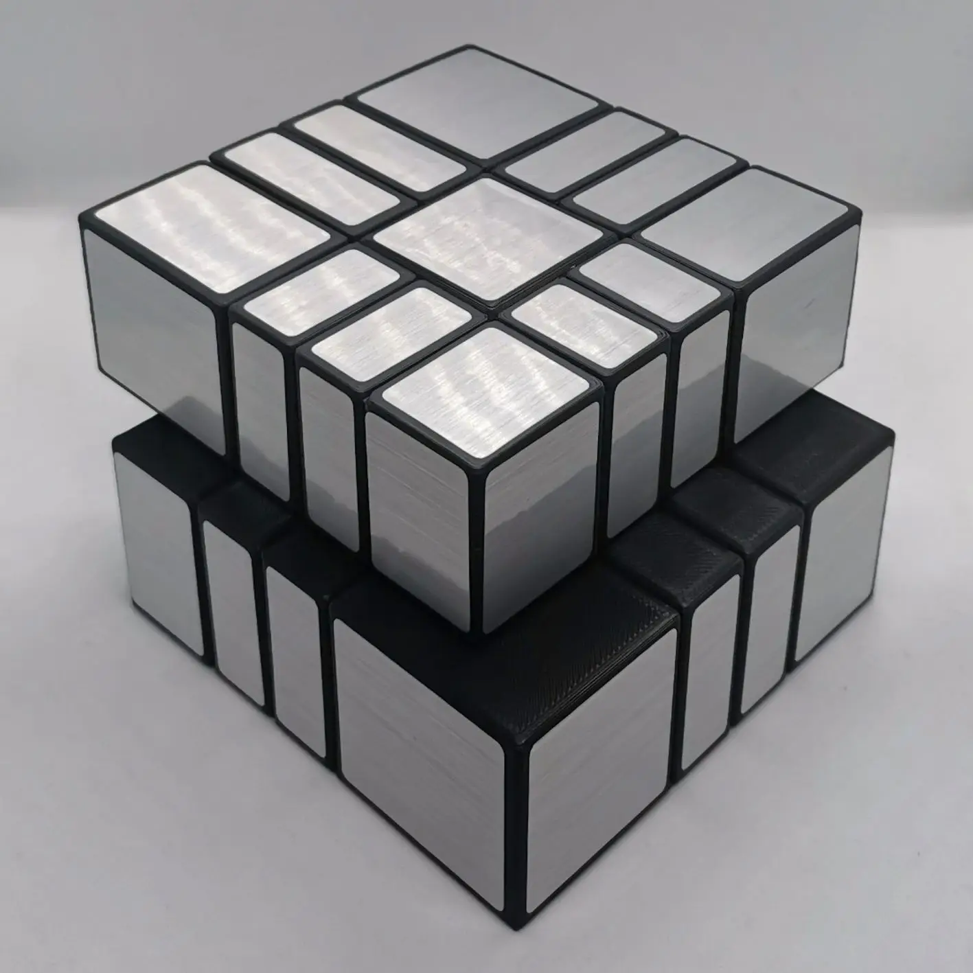 Impresi&oacute;n 3D 233 espejo dividido cubo 2x3x3 espejo dividido deformaci&oacute;n L&iacute;mite de encuadernaci&oacute;n alta dificultad-1