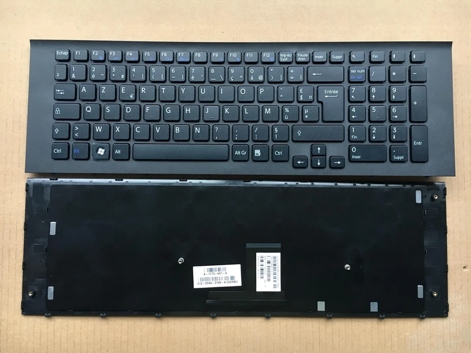 Spanish French Laptop Keyboard For SONY VPC-EC EC EC21 EC25FX With Frame SP FR Layout | Компьютеры и офис