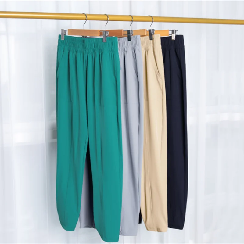 Эластичные Спортивные джоггеры с завышенной талией 26 дюймов | Спорт и