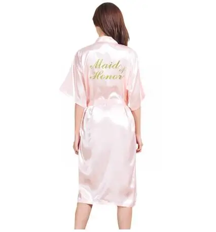 TJ02 женский халат с буквенным принтом для невесты подружки мамы платья вечерние