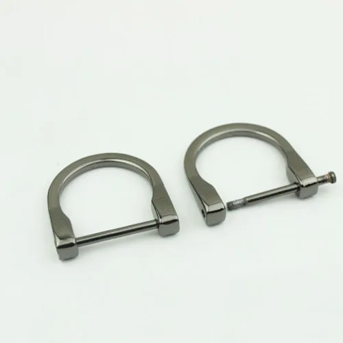 20Pcs 25mm Detachable O Dee Ring Buckles for Bag Belt Clasp Handbag Shoulder Strap Clip DIY Leather Crafts Hanger