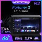 Автомагнитола для Toyota Fortuner 2 2015-10,0, Android 128, 6G + 2018G, GPS, 4G LTE, 1280x720, SPDIF