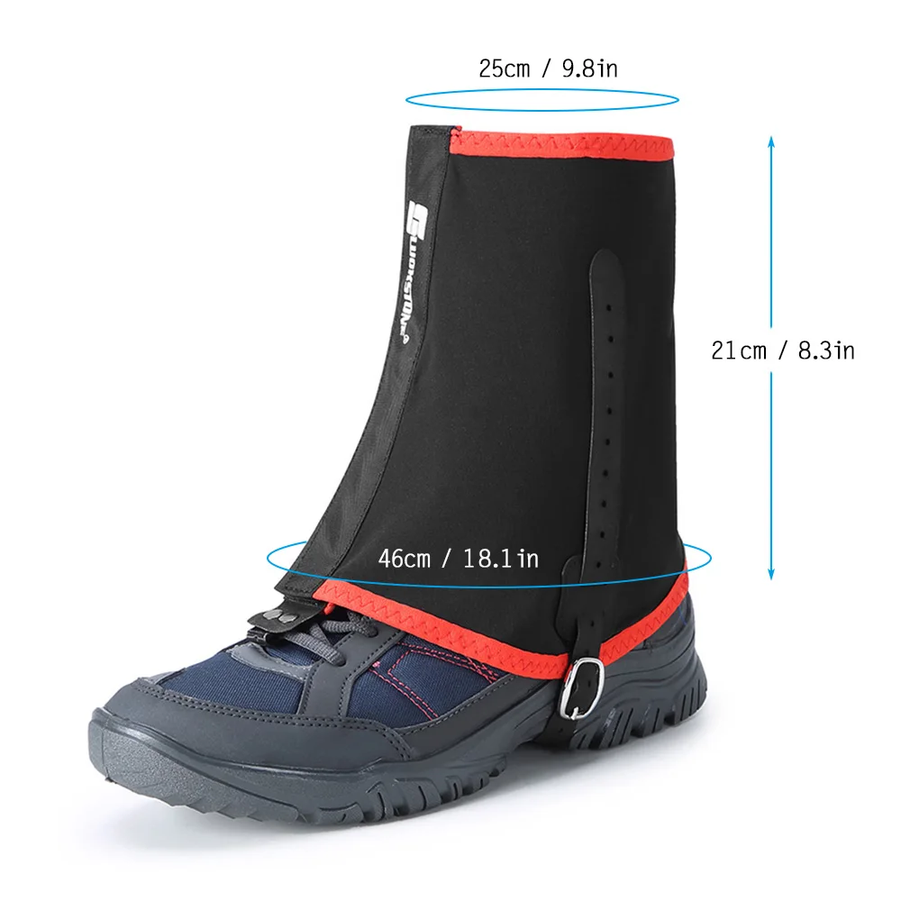 Уличные зимние наколенники лыжные гетры спортивные для бега защитные бахилы