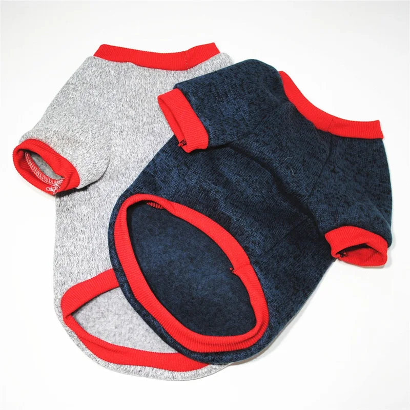 

Dog Short Sleeve Clothes Puppy Autumn Winter Warm Costume Sweater Coat For Small Medium Dogs Pet Outdoor Casual Clothing New