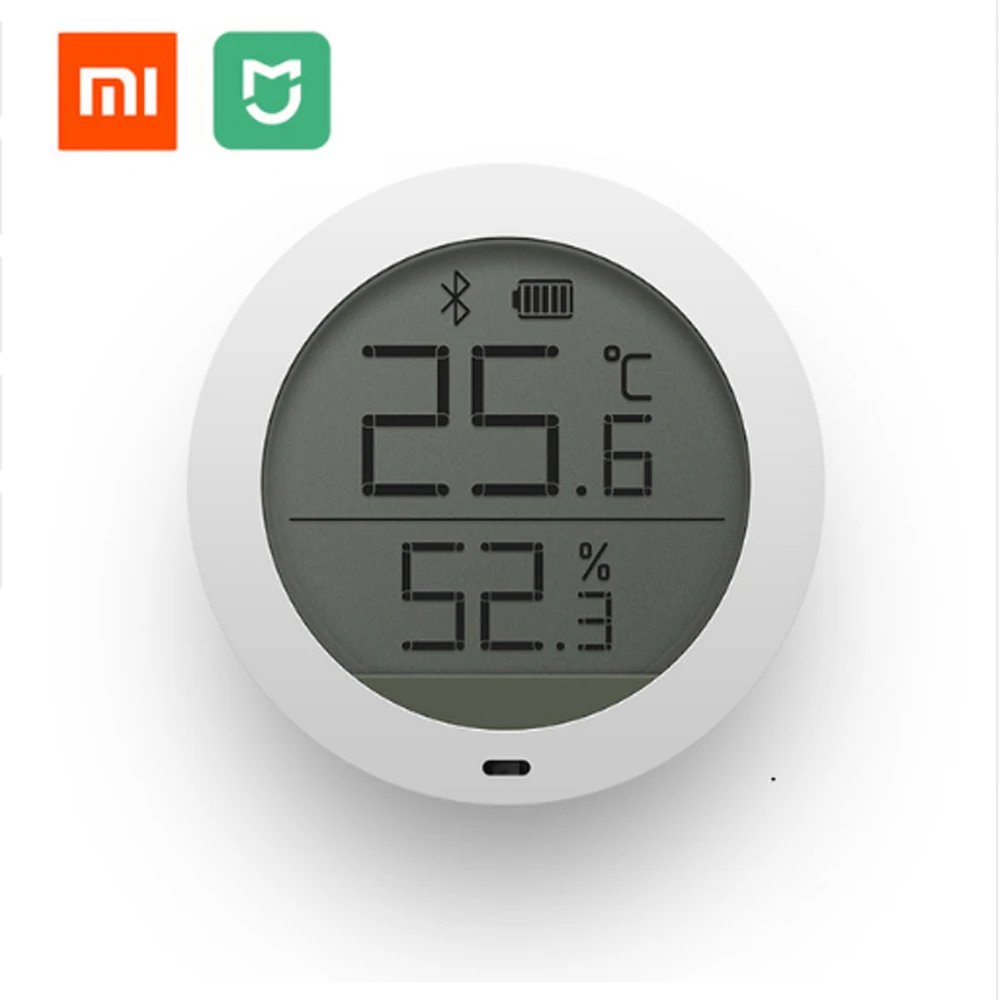 Оригинальный умный датчик температуры и влажности Xiaomi Mijia с Bluetooth цифровой