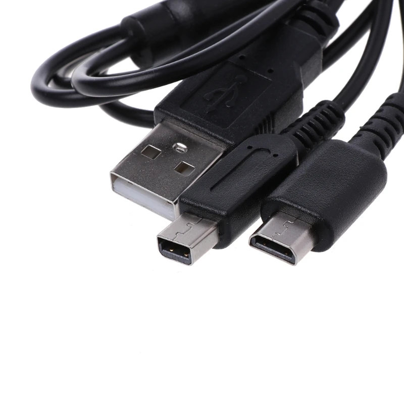 

120cm USB Power Charging Cable Y-Splitter Cord For Nintendo 3DS NDSI DS Lite