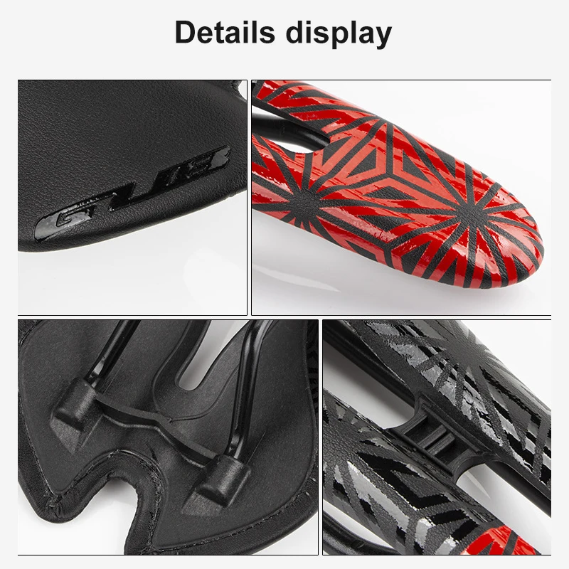 

GUB 1120 Bicycle Seat Saddle MTB Road Bike Saddles Mountain Bike Racing Saddle Shockproof Breathable Smicrofibre Leather Cushion