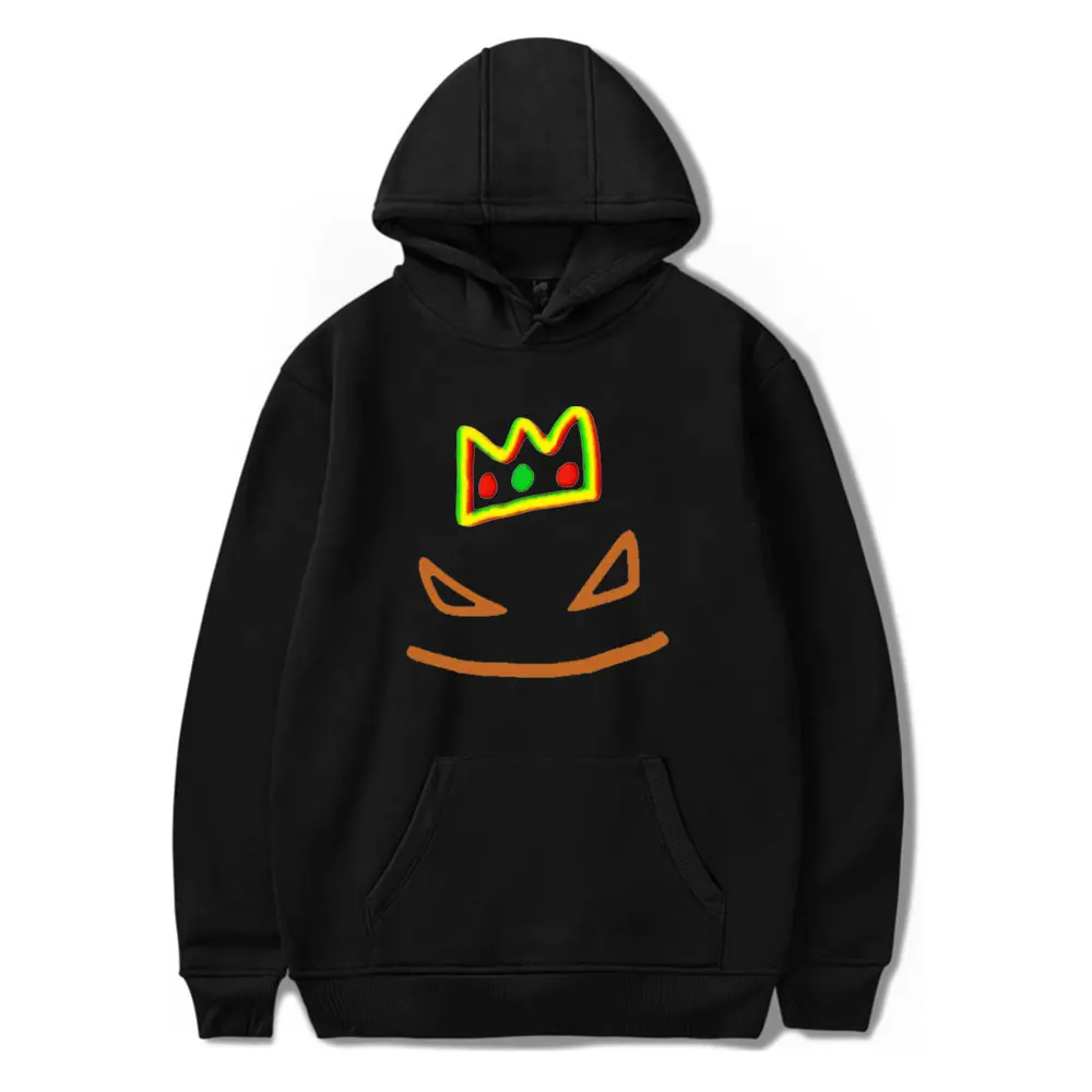 

2021 г., худи в стиле Хэллоуина Ranboo Merch, свитшот для мужчин и женщин, Новый Модный пуловер с принтом, одежда