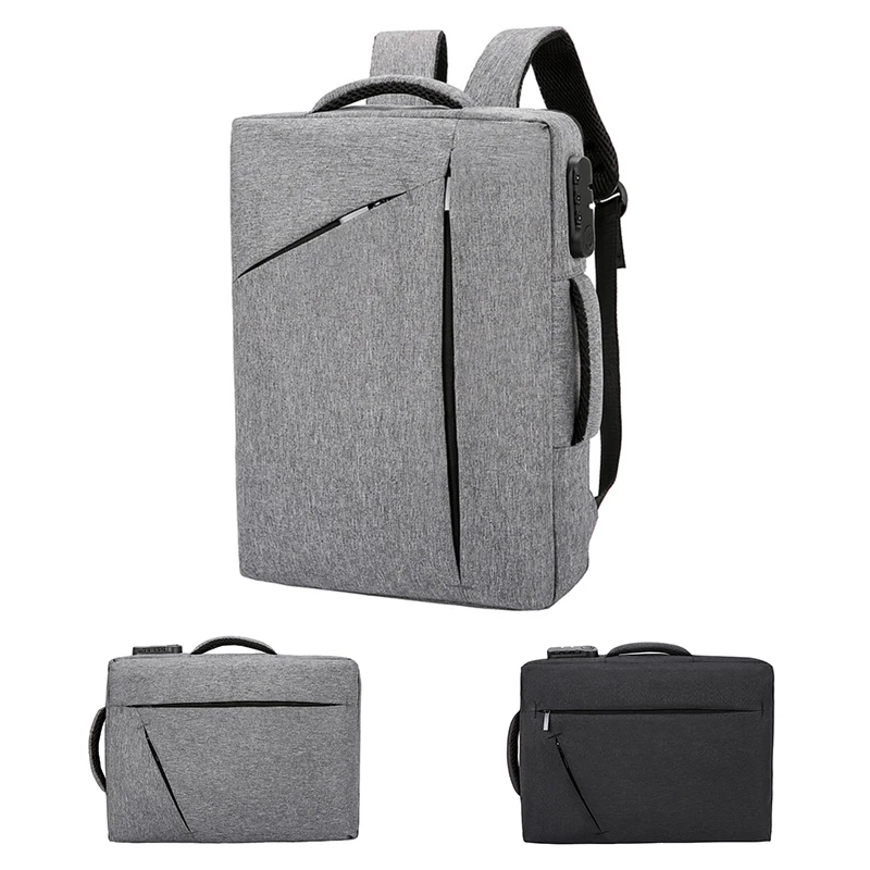 Рюкзак мужской деловой многослойная Вместительная дорожная сумка для ноутбука 17