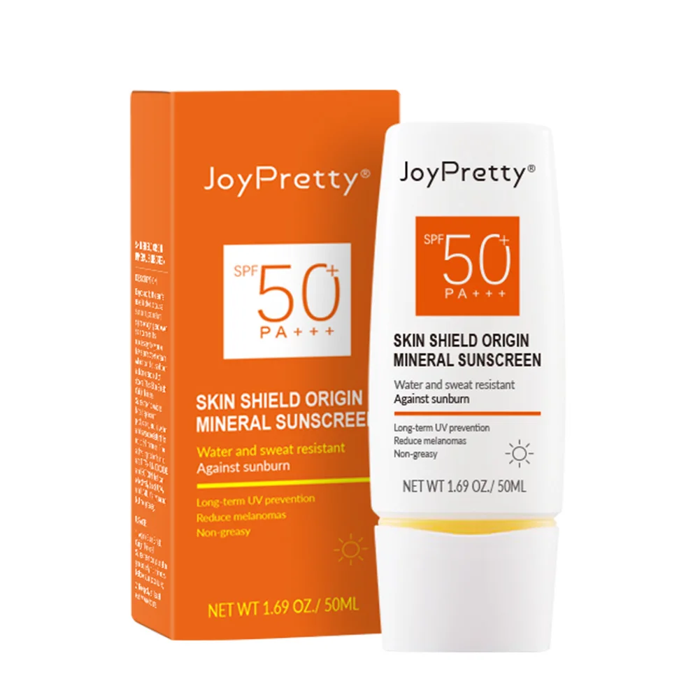 JoyPretty Sunscreen Lotion for Face & Body UVA UVB Protection Waterproof Non-Greasy Moisturizing Cream Shipping | Красота и