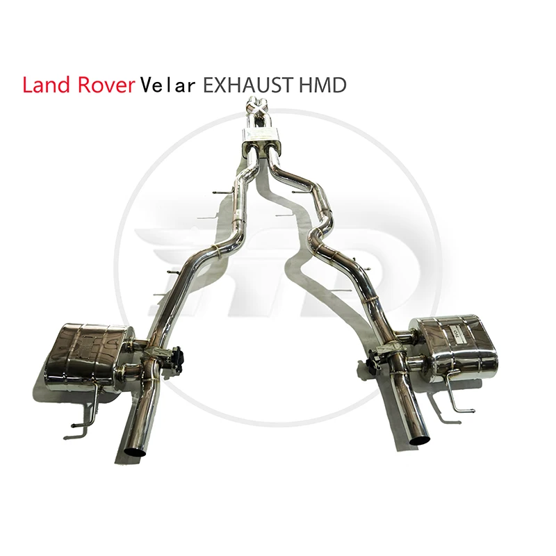 

Exhaust Pipe Manifold Downpipe for 2018-up Range Rover Velar Auto Replacement Modification Electronic Valve Car Accessories