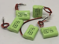 MasterFire Original Ni-MH 2 3AAA 2 4V 500mAh 2 3 AAA Rechargeable NiMH Battery Pack With Plugs For Toys Cordless Phone