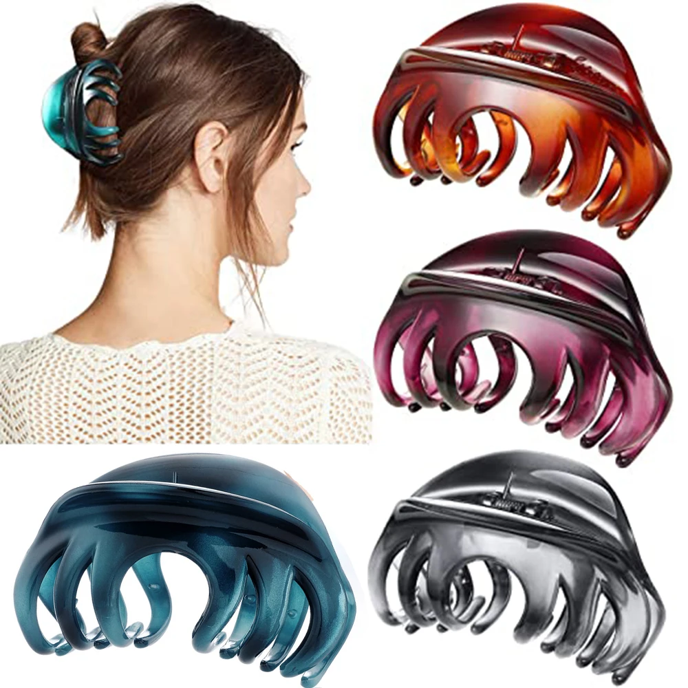 

New Claw Clip for Women Girls Tough Resin Hair Claw Large Size Hair Clamps Claw Clip Crab for Hair Accessories for Hair