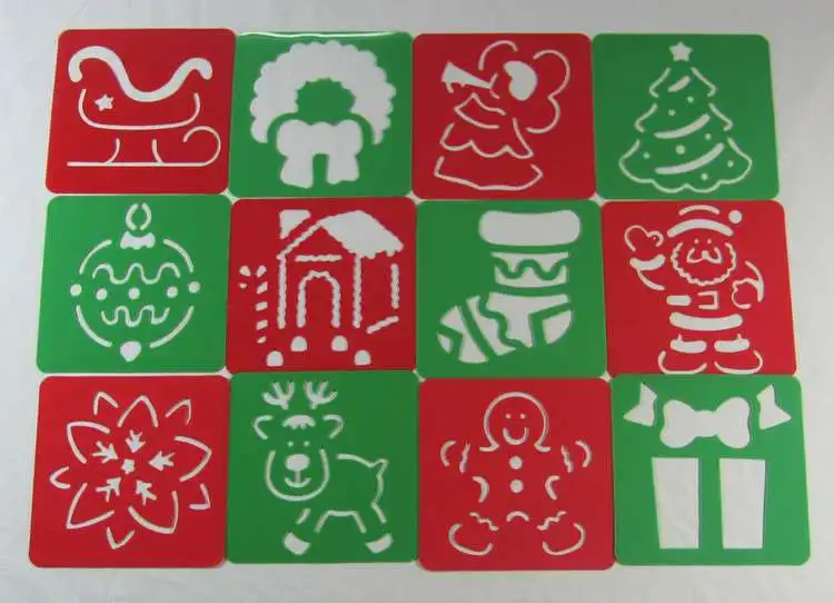 

Children Puzzle Early Painting Christmas Drawing Board Sketchpad Toy Stationery Template Tools Unisex Plastic Sketchpad 2021
