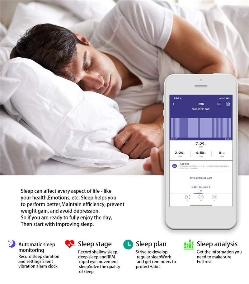 Bluetooth умный спортивный браслет IP68 Водонепроницаемый фитнес трекер кровяное