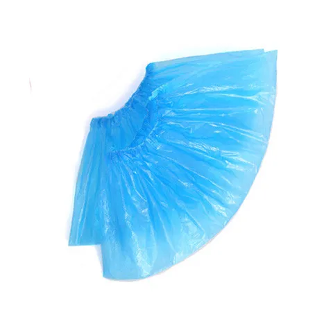 

100pcs Outdoor Disposable Plastic Shoe Covers Carpet Cleaning Overshoes Waterproof Indoor Prevent Tile Scratches