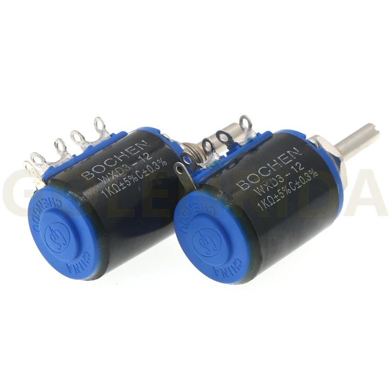 1 шт. WXD3-12-2W 100 220 470 1K 2K2 3K3 4K7 10K 22K 33K 47K Ohm 100R 220R 470R 2 K 3 4 7 WXD3-12 Вт проволочный