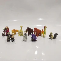12pcs anime ice age figure manfred diego sid soto pvc anime action figure zeke carl oscar model figurine collection toy for kids
