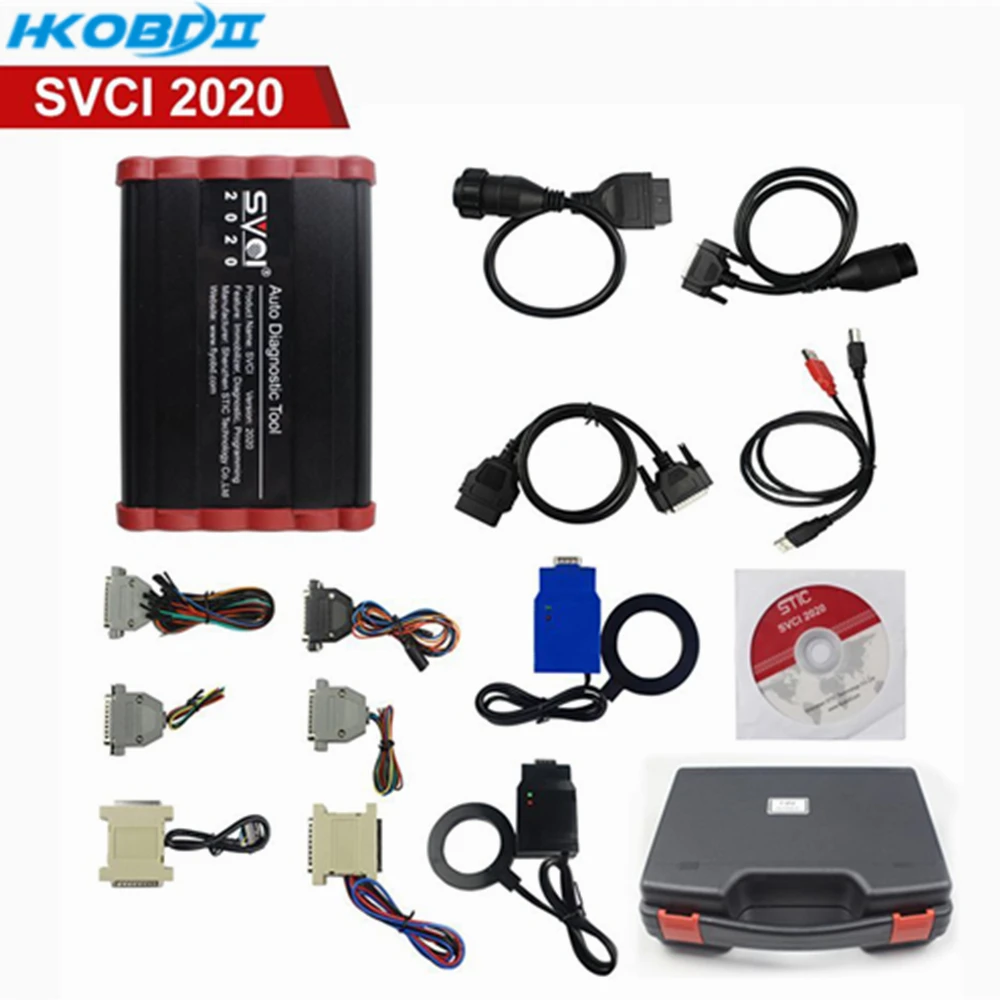 HKOBDII FVDI 2019 2020 SVCI2019 SVCI SVCI2020 оригинальный ABRITES Commander SVCI|Программаторы с автоповтором|
