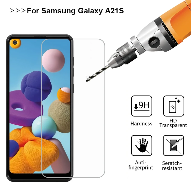 

For Samsung Galaxy A21s A 21s A21 s Tempered Glass For Cristal Samsung Galaxy A21s SM-A217F SM-A217M SM-A217N Screen Protector