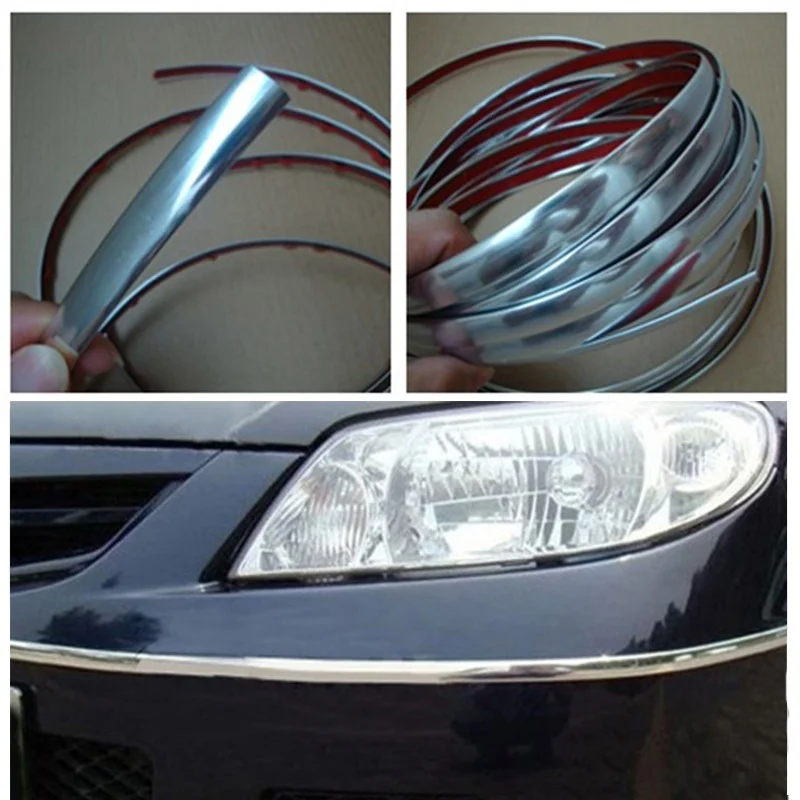 Декоративная полоса для автомобиля защитная наклейка 3 м/5 мм автомобильная