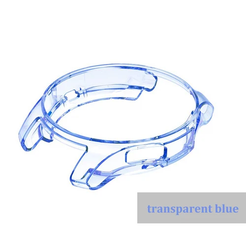 transparent blue Gear S3 frontier для samsung Galaxy Watch 46 мм 42 мм чехол на ремешке Мягкий ТПУ покрытие все вокруг защитная оболочка рамка аксессуар - Band Color: transparent blue