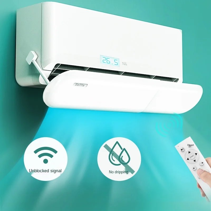 

Adjustable Air Conditioning Cover Wind Deflector Accessories Baffle Anti Direct Blow Wind Deflector Baffle Cover Conditioner