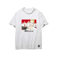 tokyo revengers oversized t shirt anime cosplay men women solid crewneck streetwear loose shirt casual 4xl summer tee top 2021