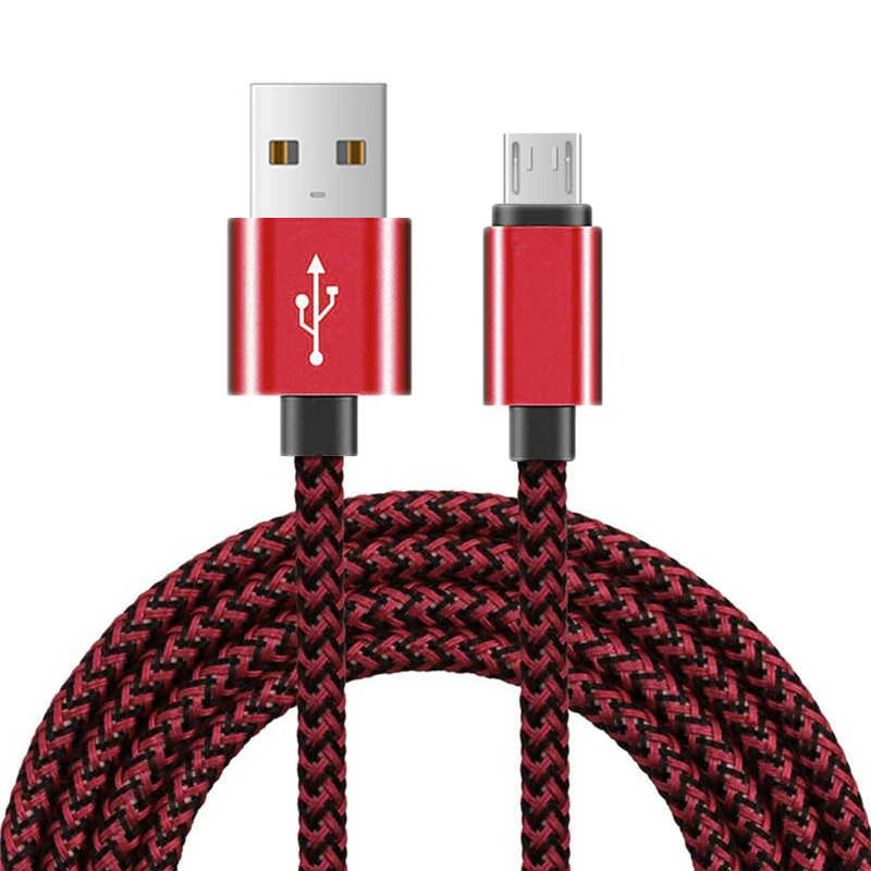 Зарядный кабель Micro USB для Android зарядный Xiaomi 3 4 Redmi 7 Note 4X 5 5A 6 6A Samsung S6 S7 Edge Honor 7X 8C 9i -