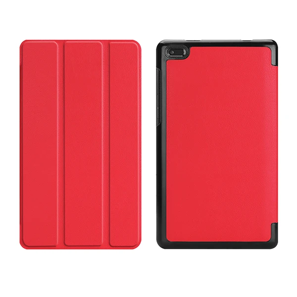 Тонкий чехол для ходунков, для lenovo Tab E7, 7 дюймов, TB-7104F, защитный чехол для Tab E7 TB 7104F, 7,0 дюймов, чехол-подставка+ подарки - Цвет: LV E7 KST RD
